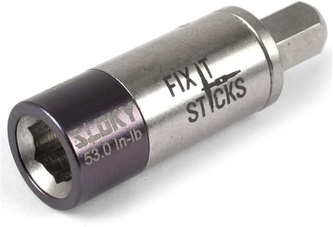 Fix It Sticks Field Hunting Outdoors Gun Maintenance Small Torque Limiter | Adjustable Fits 1/4in Tip T-Way Spanner, 53 In-Lb