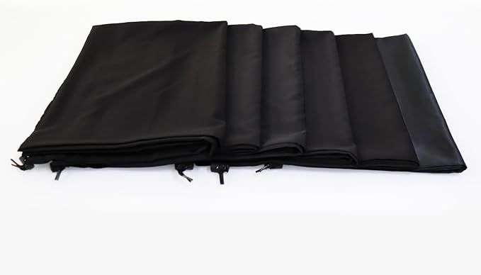 Extra Large Laundry Bag 6 Pack, Black, 30"x40" | Heavy Duty, Travel Laundry Bags, Drawstring Closure, Bulk Dirty Clothes Organizer