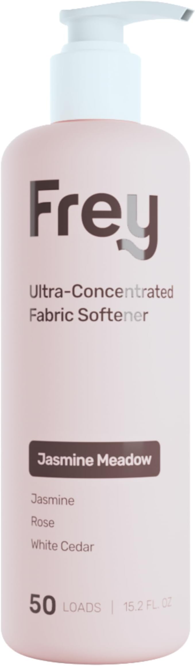 FREY Plant-Powered Fabric Softener, 1-Pack, Jasmine Meadow