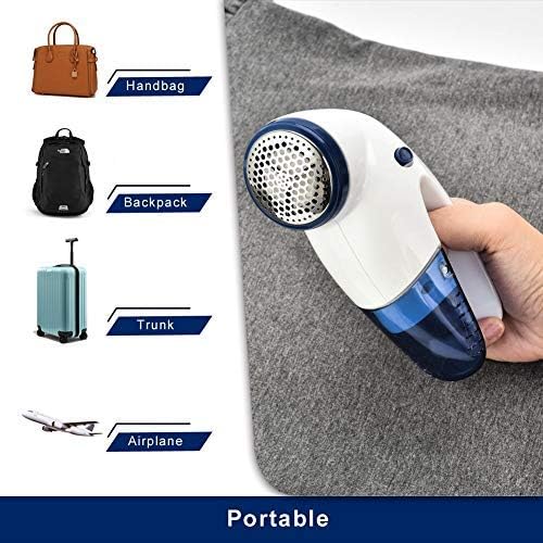 Portable Lint Remover, Fabric Shaver for Sweaters, Clothing and Furniture Fuzz