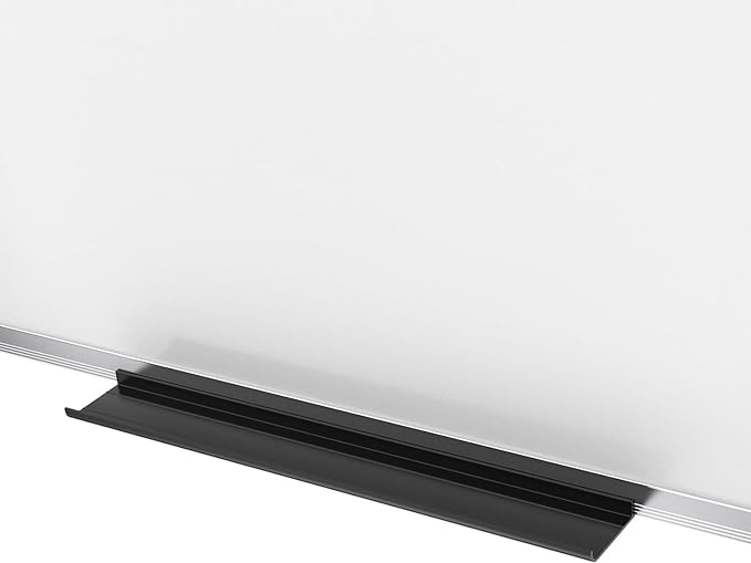 VIZ-PRO Dry Erase Board, 48" x 48" Large Magnetic Whiteboard for Wall | 4' x 4', Silver Aluminum Frame, with Marker Tray, for School Office and Home