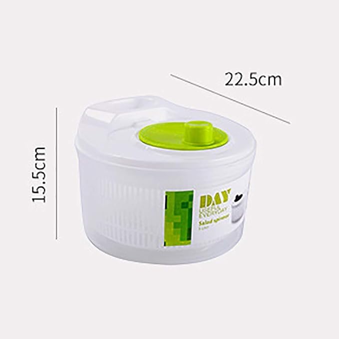 Large Capacity Manual Vegetables Washer Dryer Safe Quick Fruit and Vegetable Washing Machine fruit Washing Bowl with Strainer for Kitchen Gadgets Gifts for Men Women