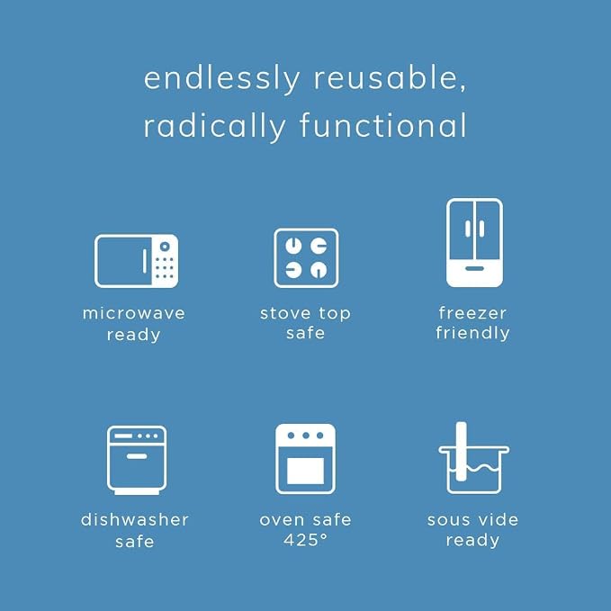 Stasher Platinum Silicone Food Grade Reusable Storage Bag, Clear (Stand-Up Mid) | Reduce Single-Use Plastic | Cook, Store, Sous Vide, or Freeze | Leakproof, Dishwasher-Safe, Eco-friendly | 56 Oz