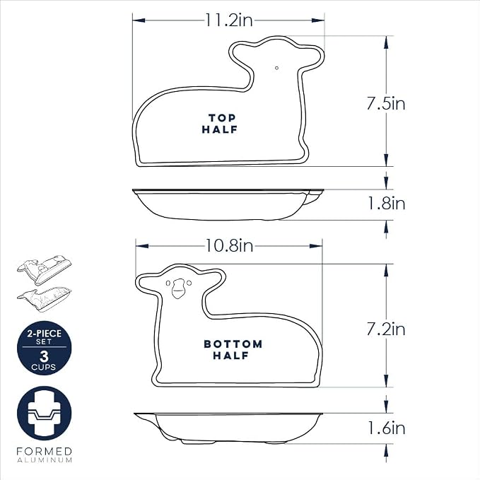 Nordic Ware 3D Lamb Cake Pan