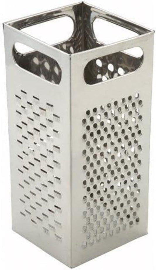 Winco Box Grater, 9-Inch by 4-Inch,Stainless Steel,Medium