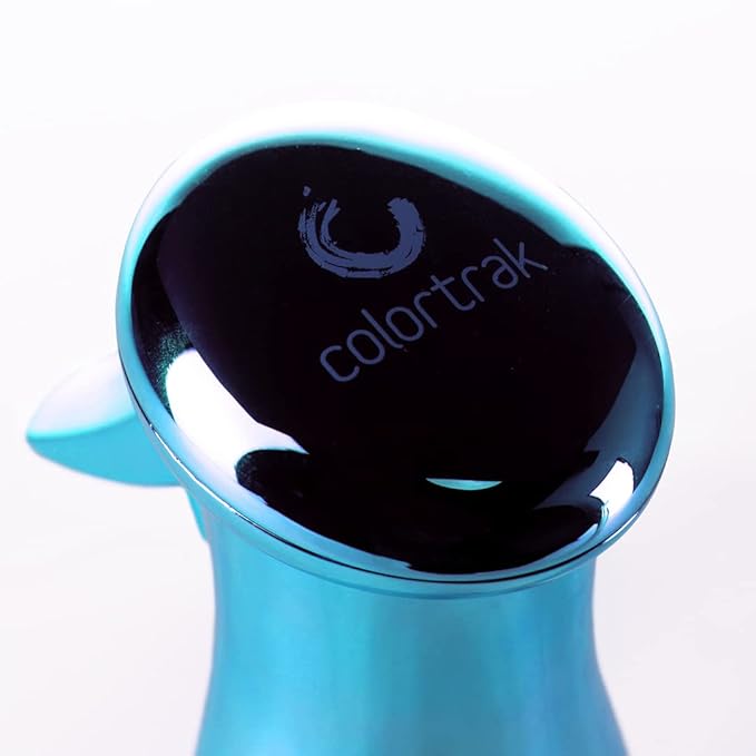 Colortrak Luminous Spray Bottle, 250ml/8.5oz Bottle with Full 360° Distribution, Easy-Use Pump, Quick View Window to Monitor Water Level, Eco-Friendly, Aqua