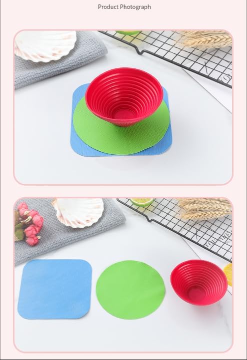3-Pack Rubber Gripper Openers for Arthritis Hands Non-Slip Jar/Bottle Opener for Seniors & Weak Hands Reusable Can Lid Remover for Most Jars & Bottles