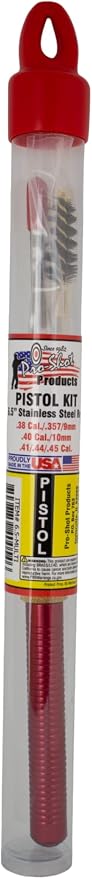 Pro-Shot Products8 Coated Pistol Kit for .357 Cal./.38 Cal./9mm - .40 Cal./10mm - .45 Cal.
