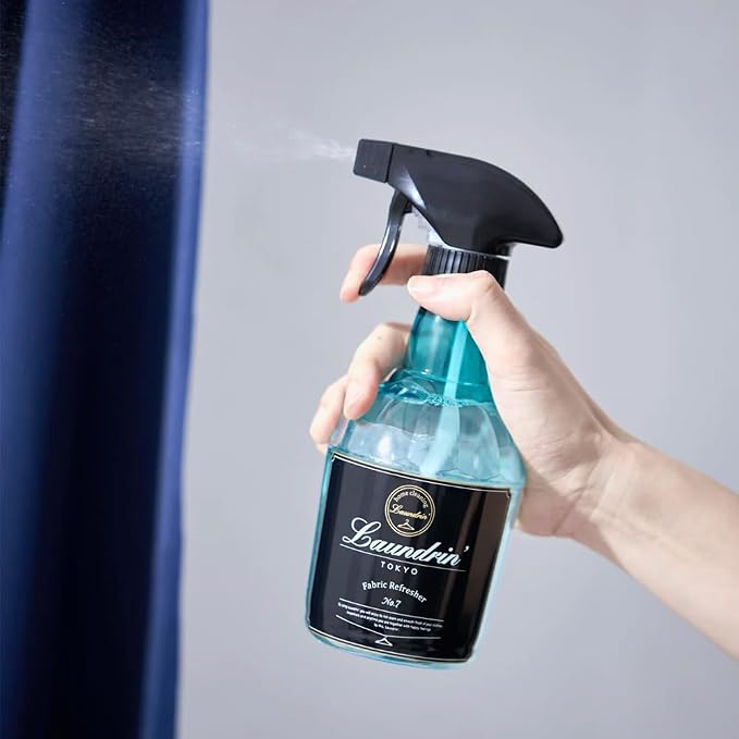 Laundrin Fabric Refresher Spray - No. 7, 300ml Odor Eliminator | Pet odor eliminator for home, room essentials fabric spray for mattress, curtain, sofa, carpet, furniture & bedding