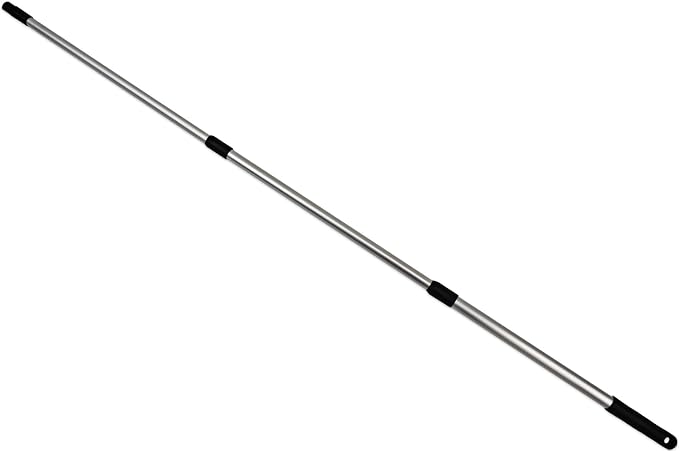 CleanAide Electrostatic Dusting Wand with 3-Section Extendable Pole, Reaches Up to 72 Inches, Lightweight & Non-Scratch for Home & Office Cleaning