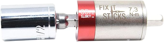 Fix It Sticks Large Durable Accurate Lightweight Torque Control Tool | Easy-to-Use Limiter, Compatible with Standard 1/4" Drivers