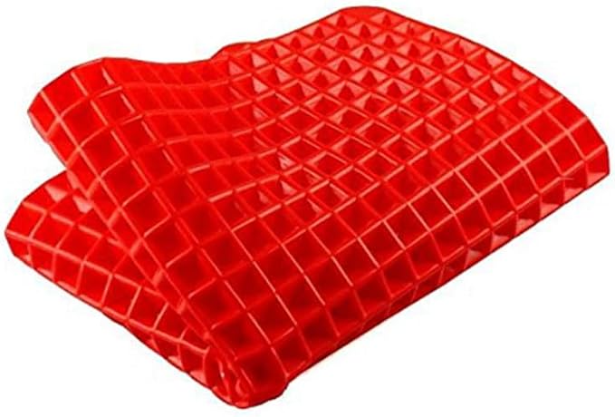 ABOOFAN Non-Stick Silicone Baking Mat 15.35 X 10.23 in Oven Liner Tray with Pyramid Fat-Filtering Design Reusable Heat-Resistant Pastry Cooking Sheet for Oven Microwave Easy Clean