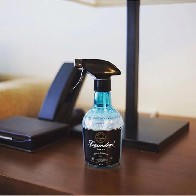 Laundrin Fabric Refresher Spray - No. 7, 300ml Odor Eliminator | Pet odor eliminator for home, room essentials fabric spray for mattress, curtain, sofa, carpet, furniture & bedding