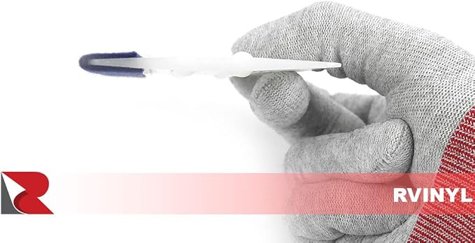 Avery Dennison Stiff Felt Squeegee in White - Vehicle Wrap Tools for Car Vinyl, Craft Films, Window Tinting and Decals Installation