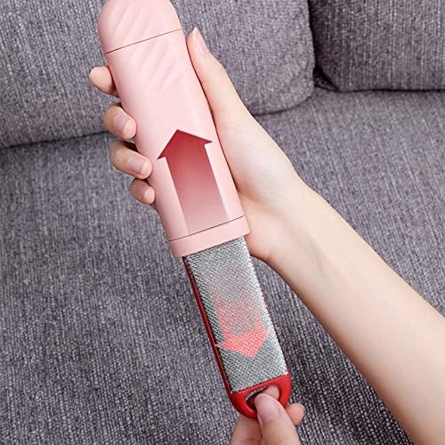 Arinda Perfect Fur Cleaner Reusable Lint Remover Garment Brush Pet Hair Remover for Home Travel Portable