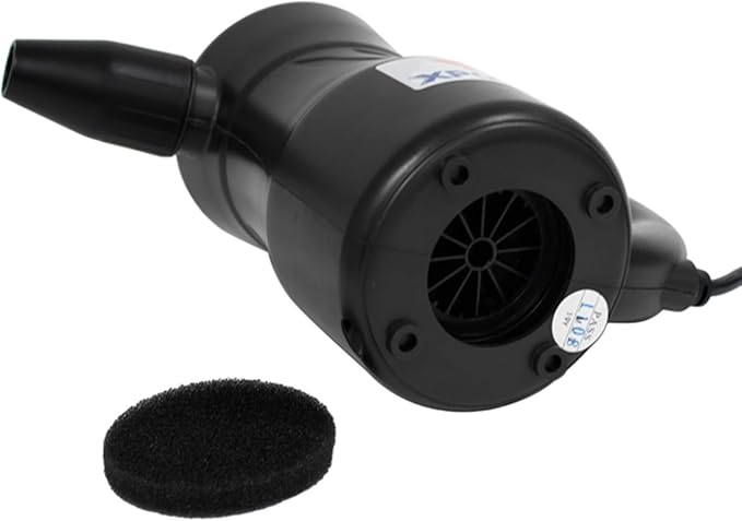XPOWER A-2S Cyber Duster - Plug-in Electric, Multipurpose Duster and Air Blower with 2 Speed Settings of 39000/28000 RPM and 10-Foot Power Cord (Black)