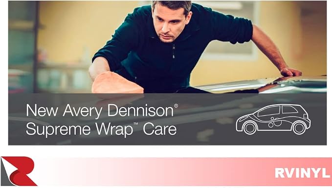 Avery Dennison Supreme Wrap Care Sealant in Black - Removes Dust, Light Dirt, Fingerprints - Multipurpose Cleaning Fluid for Vinyl Protection Films