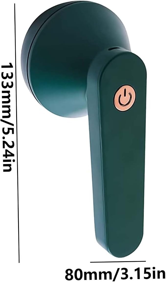 Lint Shaver, Clothes Shaver USB Rechargeable Electric Lint Remover Fabric Pill Remover for Clothing Furniture Green