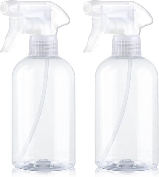 Spray Bottles BPA free Plastic Spray Bottle 10oz/300ml Adjustable Sprayer Empty Refillable Container Mist Stream for Watering Plants, Pet Training, Kitchen Cleaning