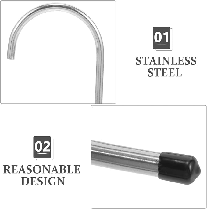 Cabilock 2Pcs Heavy-Duty Stainless Steel Rotatable Spiral Drying Rack for Large Bed Sheets and Towels Windproof Laundry Hanger Set for Home Use
