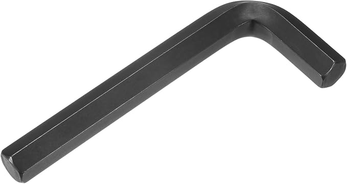 HARFINGTON Hex Key Wrench 27mm L-Shape Hexagon Metric Wrenches Chrome Vanadium Steel Repairing Tool for Home Repair, Black