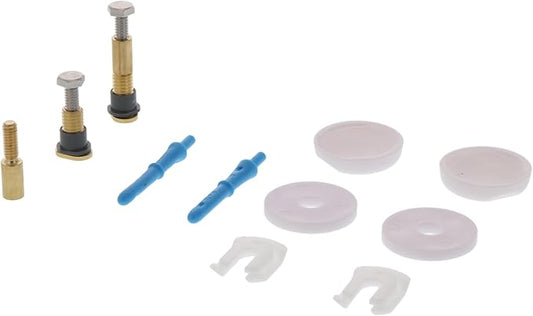 Danco Zero Cut Toilet Mounting Bolts, Adjustable Installation Screws, (10770)