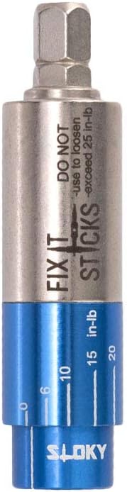 Fix It Sticks Tightening Accurate +/- 10% All-In-One Torque Driver Tool | Small Size, 6-25 Inch-Lbs