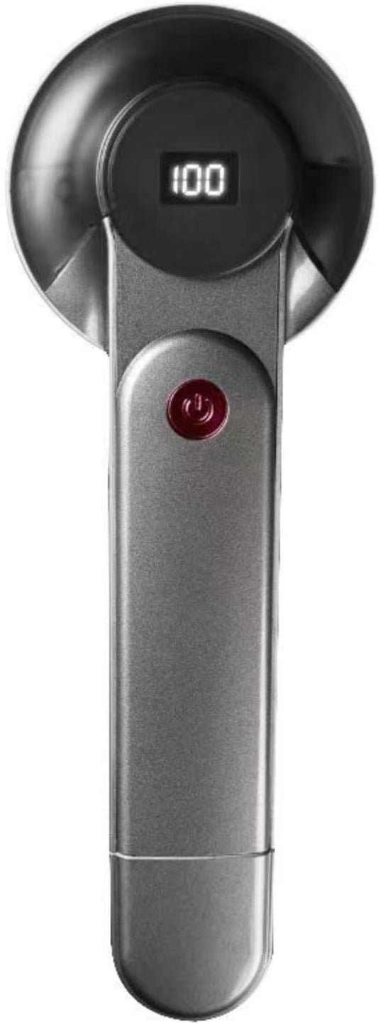 Fabric Shaver for Clothes, Rechargeable Lint Remover with Efficient Blades, Fast Charging & Detachable Design, Safe for Home Use, Compatible with Wool, Sweaters, Jeans, Upholstery(3 Blade gray)