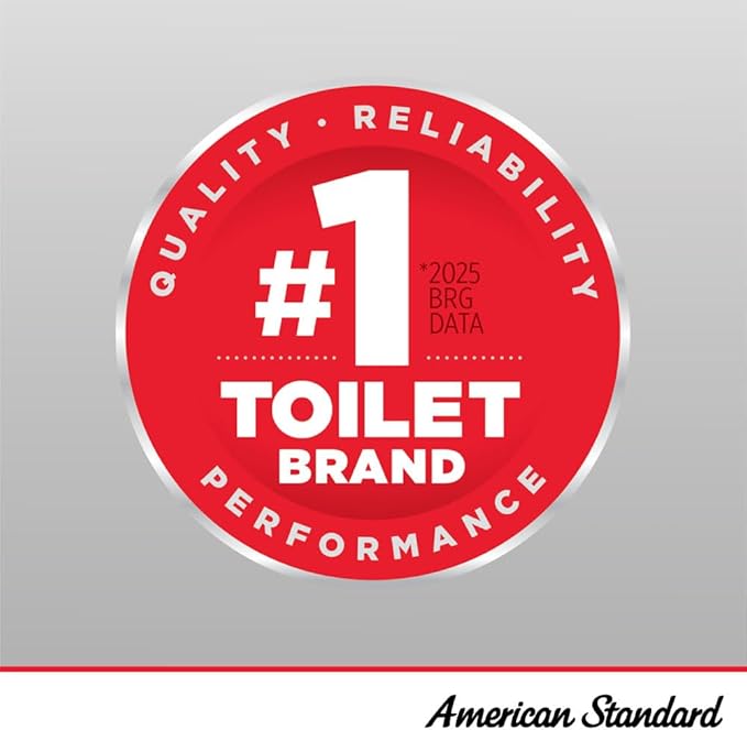 American Standard 5020A65G.020 Traditional Luxury Toilet Seat, Slow-Close, Elongated Front, White (Pack of 2)