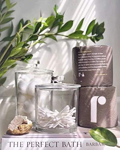 Reel Premium Bamboo Toilet Paper - 24 Rolls of Toilet Paper - 3-Ply Made From Tree-Free - Zero Plastic Packaging, Septic Safe