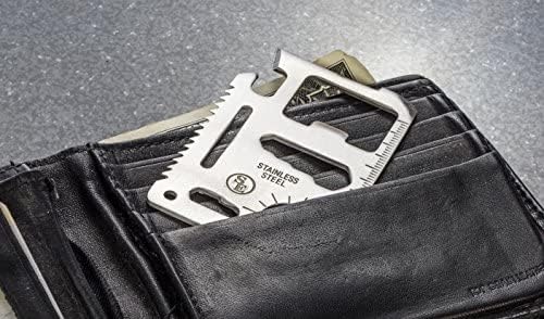 SE 11-Function Stainless Steel Survival Pocket Tools (Pack of 3) - MT908-3