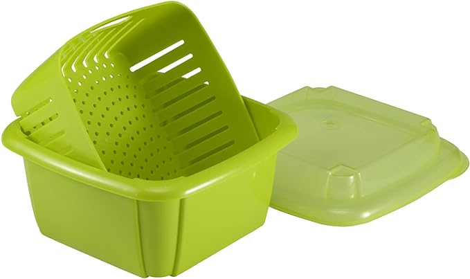Hutzler 374GN Box berry keeper, 2 pints, Green