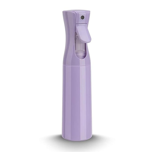 Spray Bottle for Hair (10.15OZ /300ML) Continuous Ultra Fine Mist Sprayer for Hair, Salons, Barber, Plants, Skin Care, 1 Plack Purple
