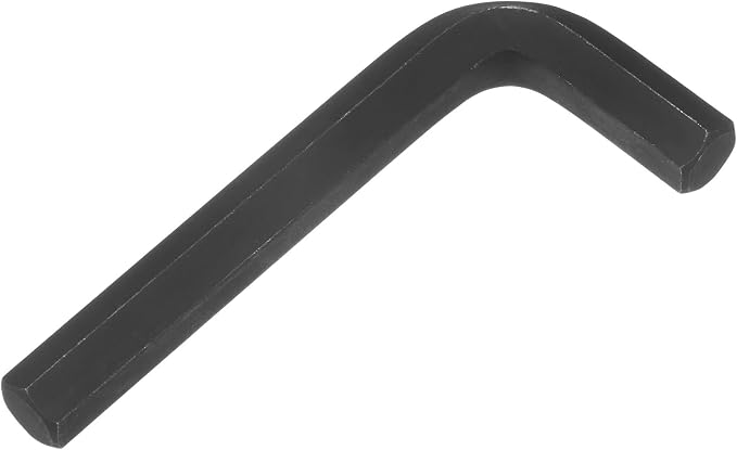 HARFINGTON Hex Key Wrench 22mm L-Shape Hexagon Metric Wrenches Chrome Vanadium Steel Repairing Tool for Home Repair, Black