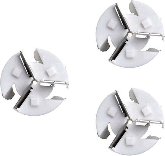 3 Pcs Fabric Shaver Blades Sharp Fabric Shaver Replacement Blade Compatible Quick Lint Removal Hair Ball Trimmer Blades for Remove Clothes Fabric Fluff