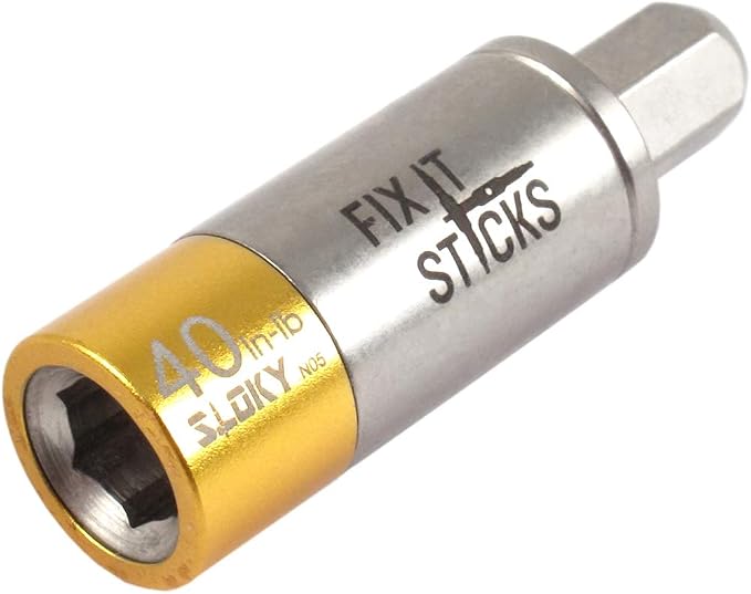 Fix It Sticks Field Hunting Outdoors Gun Maintenance Small Torque Limiter | Adjustable Fits 1/4in Tip T-Way Spanner, 40 In-Lb