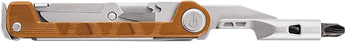 Gerber Armbar Drive EDC Pocket Knife Multitool with Bottle Opener, Gold | Everyday carry multitool, 2.5" blade, screwdriver, bottle opener, slim pocket clip, gift for men, lightweight