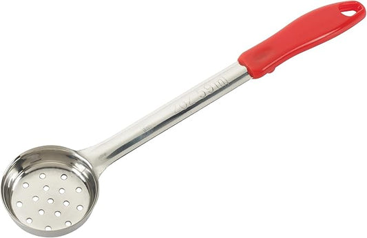 Winco Food Portioner, Perforated, 2 Ounce, Red