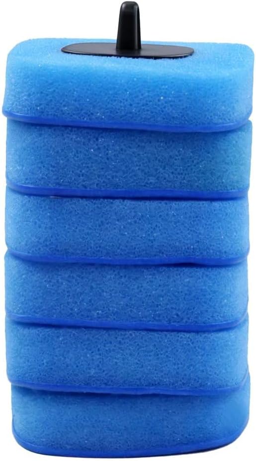Disposable Toilet Bowl Brush with 12 Refills, Plastic Handle, Blue and Yellow, Dual-Color Sponge Heads, Toilet Cleaning Starter Kit (Blue Refills)