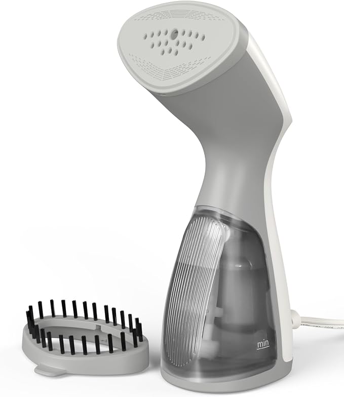 BEAUTURAL Steamer for Clothes, Portable and Handheld Garment Wrinkle Remover, Fast 25s Heat-up, 120V Only (Not for 220V Europe)