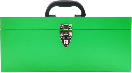 Large Tool Box Organizer Took Box Fishing Tackle Box Small Metal Toolbox Organizer 16 Inch Tool Box With Metal Latch and Handle for Household Warehouse Tools Storage