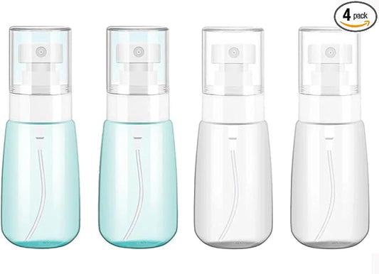Small Spray Bottle Travel Size Hair Mister Fine Mist Sprayer for Home Cleaning Hair Styling Pet Grooming Plant Care