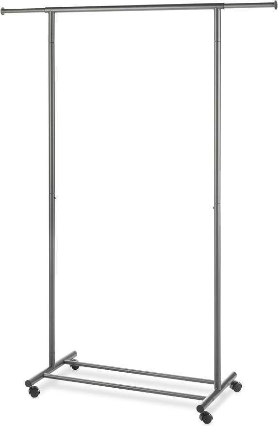 Whitmor Expandable Garment Rack, Gunmetal