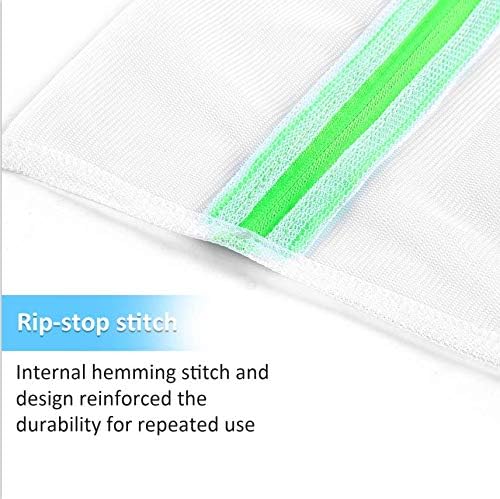 GOGOODA Mesh Laundry Bags for Delicates Durable Protective Wash Bags | Travel Storage Bags for Intimates Lingerie, 6PCS （3L,3M）