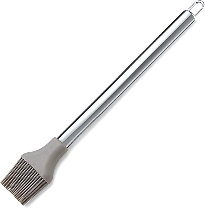 Berglander Basting Brush, Non-stick Silicone Kitchen Brush For Cooking, Barbeque Brush, Pastry Brush, BBQ Brush, Dishwasher Safe, Easy to Clean