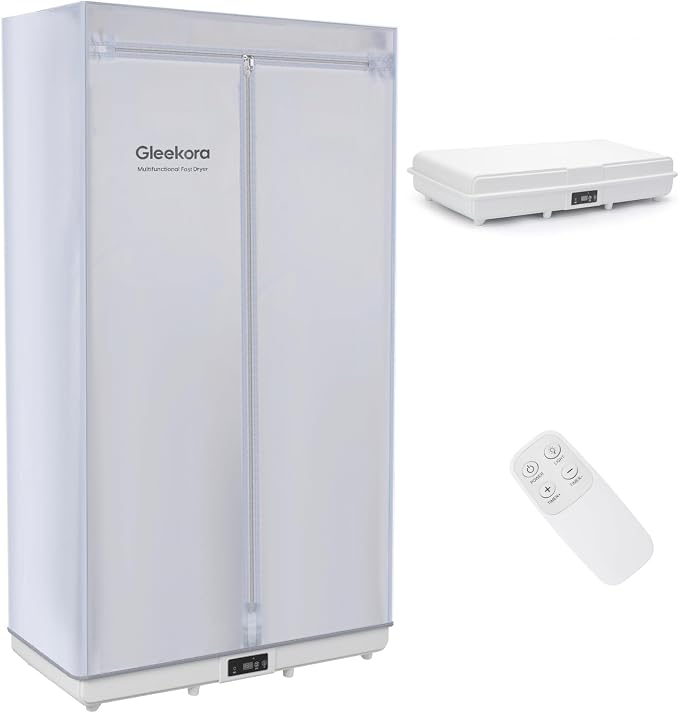 Foldable Clothes Dryer,Easy Install,1200W with Timer | Foldable, Easy Installation, 1200W Fast Drying, Quiet, Adjustable Timer,Large Capacity
