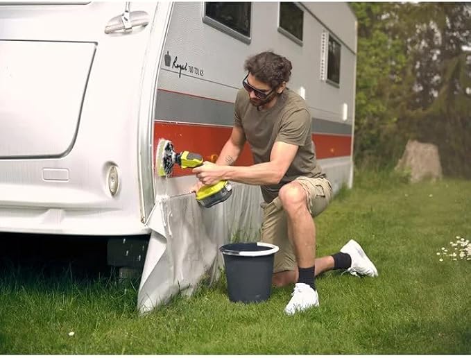 RYOBI ONEAND 18V Cordless Vortex Power Scrubber Tool ONLY P4510 | Battery and Charger Sold Separately