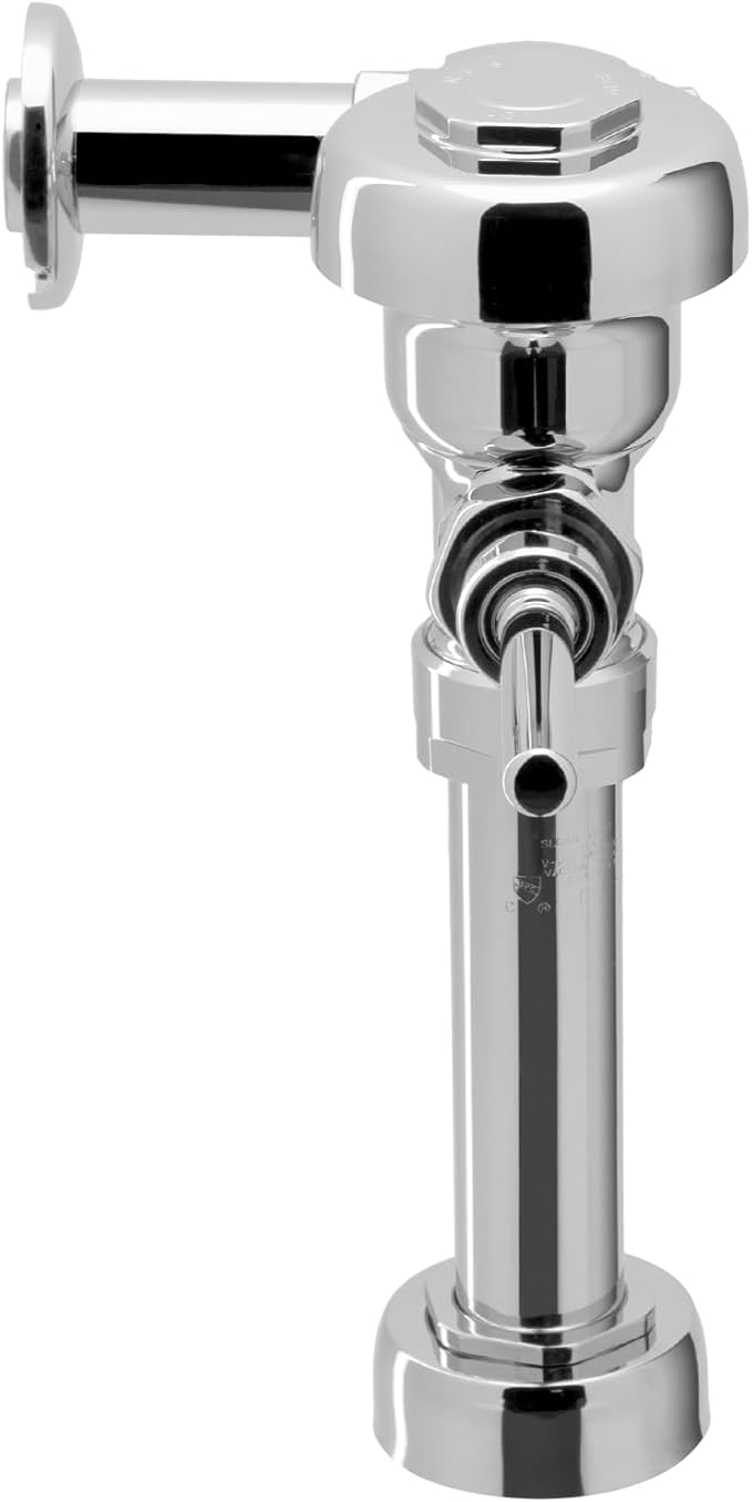 Sloan Regal 110 Exposed Manual Water Closet Flushometer (6 - Pack), 3.5 GPF Manual Flush Valve - Single Flush, Fixture Connection Top Spud, XL Sweat Solder Adapter Kit Polished Chrome Finish, 3080153