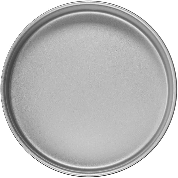 Cuisinart 9-Inch Round Cake Pan, Chef's Classic Nonstick Bakeware, Silver, AMB-9RCK (Pack of 2)