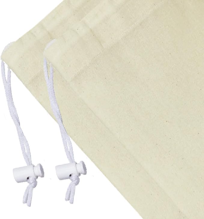 COTTON CRAFT Extra Large Laundry Bags - 2 Pack Washable Utility Bag - 28x36 | Heavy Duty Durable Cotton Canvas Drawstring Closure Laundry Bag - Dorm Basket Hamper Liner Toys Clothes Organizer Sack